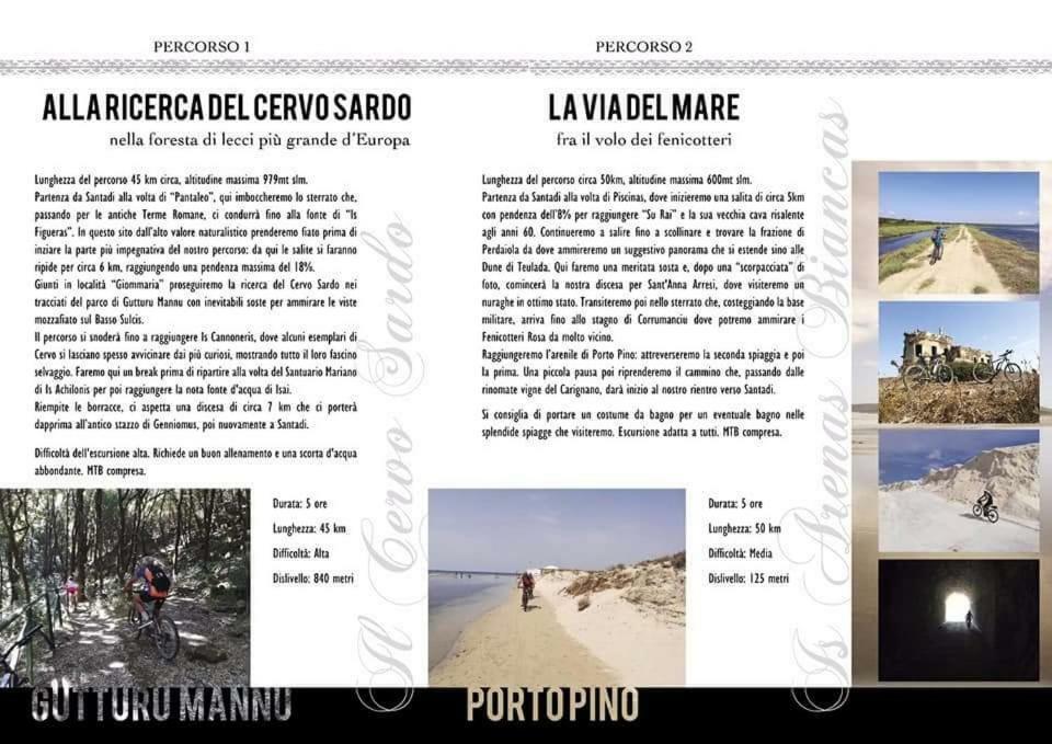 شقة Casa Del Cicloturista Santadi المظهر الخارجي الصورة